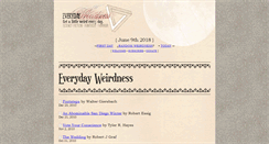 Desktop Screenshot of everydayweirdness.com